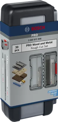 Bosch PRO Holz- und Metall-Vorschnitt-Set 100 mm 30-tlg.