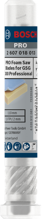 Bosch PRO Schaumstoffsägeblätter 70 mm 2 Stk.