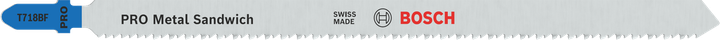Bosch PRO Metal Sandwich T718BF Stichsägeblatt für Metall.