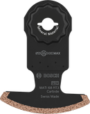 Bosch PRO MATI 68 RT3 Multitool-Sägeblatt für Mineralwerkstoffe.
