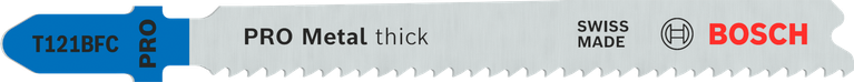 Bosch PRO Metal dickes T121BFC Stichsägeblatt für Metall.