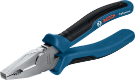 Bosch Universalzange mit ergonomischem blauen Griff.