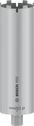 Bosch PRO Kernbohrer trocken 132 mm mit 1 1/4 Zoll UNC-Schaft.