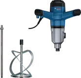 Bosch GRW 140 Rührbohrmaschine mit Paddelaufsatz.