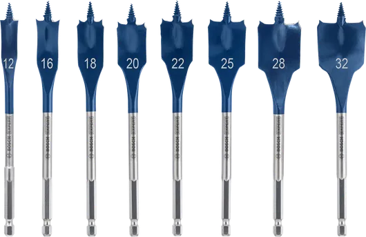 Bosch EXPERT Self Cut Speed Spatenbohrer-Set 8-tlg.