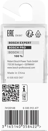 Bosch PRO Fräser gerade 8×19,6 mm.