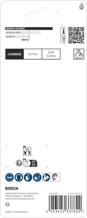 Bosch T301CHM Stichsägeblatt 117mm 3Stk.