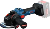 Akku-Winkelschleifer von Bosch mit EXPERT 18V Akkusystem.