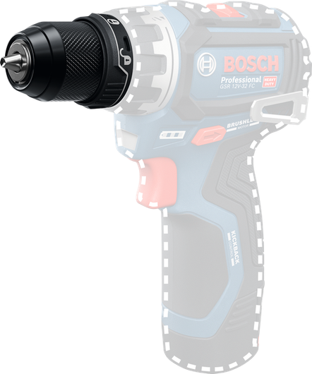 Bosch GFA 12-M FlexiClick-Adapter für Bohrschrauber.