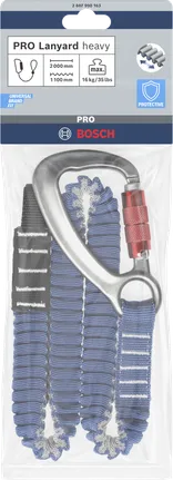 Bosch PRO Lanyard schwer 16 kg mit Karabiner.