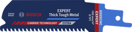 Bosch EXPERT Thick Tough Metal S 555 CHC Sägeblatt für dickes Metall.