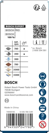 Bosch EXPERT Multimaterial-Lochsäge 22×60 mm.