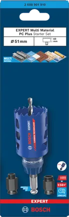 Bosch 51 mm Multi Material Lochsägensatz.