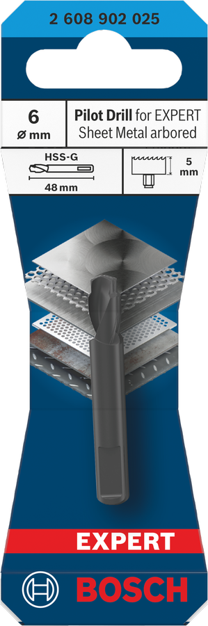 Zentrierbohrer für EXPERT Sheet Metal Aufsteckhalter