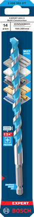 Bosch Expert HEX-9 14×150×200 mm Multi-Konstruktionsbohrer.