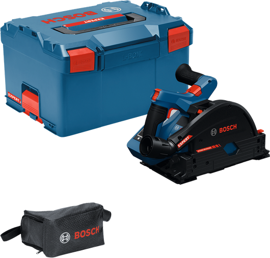 Akku-Säge Bosch EXKT18V-52G mit Koffer und Tasche.