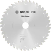 Bosch PRO Steel Kreissägeblatt zum Schneiden von Metall.