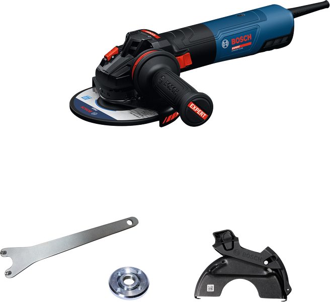 Bosch EXWS20-150SB Winkelschleifer mit Zubehör.