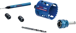 Bosch EXPERT Starter Kit mit Bohrlochmarker.
