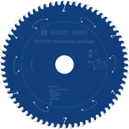 Bosch EXPERT Aluminium Akku-Kreissägeblatt, 66 Zähne.