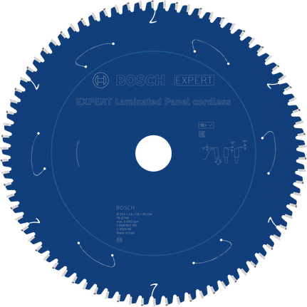 Akku-Kreissägeblatt für Laminatplatten von Bosch EXPERT.