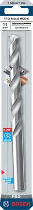 Bosch 11 mm PRO Metal HSS-G Spiralbohrer.