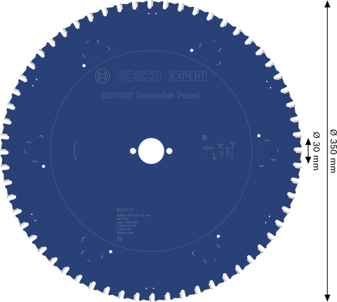 Bosch EXPERT Sandwichplatten-Kreissägeblatt, 350 mm.