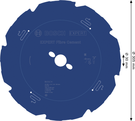 Bosch EXPERT Fibre Cement Kreissägeblatt, 305 mm.