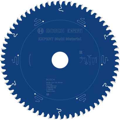 Bosch EXPERT Multimaterial-Kreissägeblatt, 216 mm.