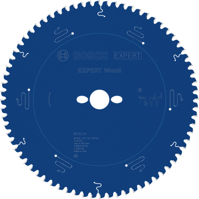 Bosch EXPERT Holz-Kreissägeblatt 305 mm 72 Zähne.