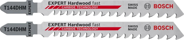 Bosch EXPERT Hardwood Fast T144DHM Stichsägeblatt mit Hartmetallzähnen.