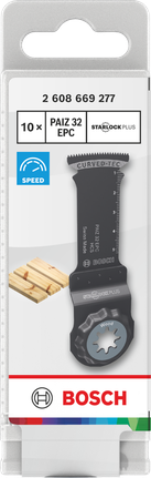 Bosch Holzschneideblätter PAIZ 32 EPC 10er-Pack.