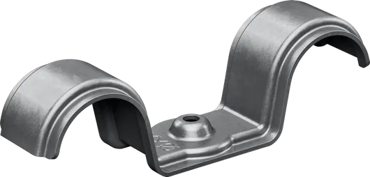 Bosch Doppel-Rohrband, Metallschelle zur Rohrbefestigung.