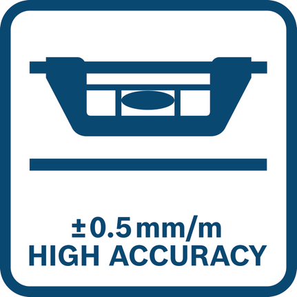 Hohe Genauigkeit 0,5 mm.