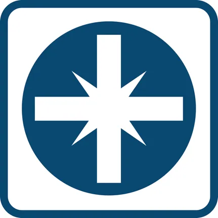 Pozidriv-Schraubendreher.