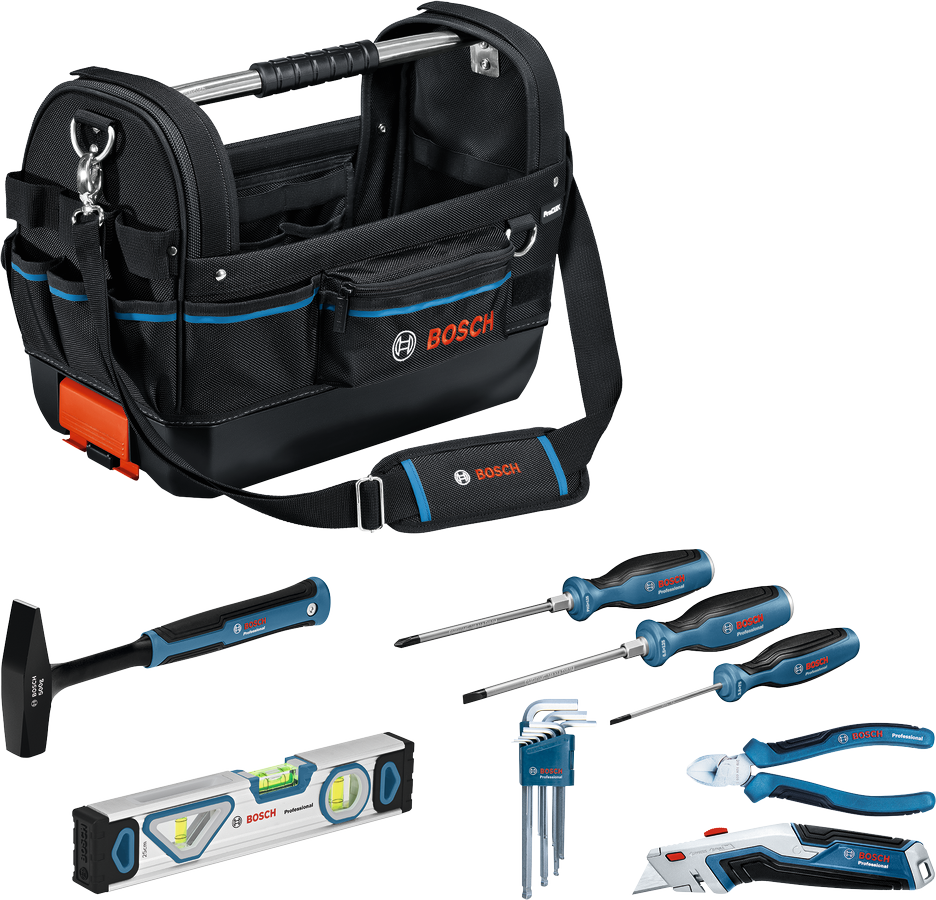 GWT 20 und Handwerkzeug-Set 17-tlg., Professional