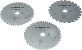 Bosch PRO Holz-Kreissägeblatt 165 mm 3er-Pack.