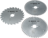Bosch PRO Holz-Kreissägeblatt 190 mm 3er-Pack.