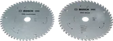 Bosch PRO Kreissägeblatt für Holz und Aluminium, 165 mm, 2er-Pack.
