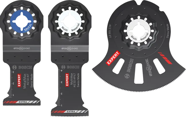Bosch EXPERT Schneidset 3-tlg. für Metall und Multimaterial.