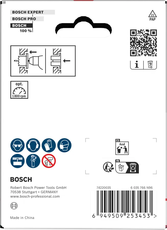 Adapter mit Randversenker für Holz und Trockenbauwände