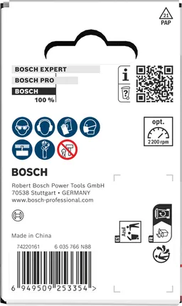 Bosch Holz- und Trockenbau-Lochsäge mit Dornbohrung 60 x 25 mm.