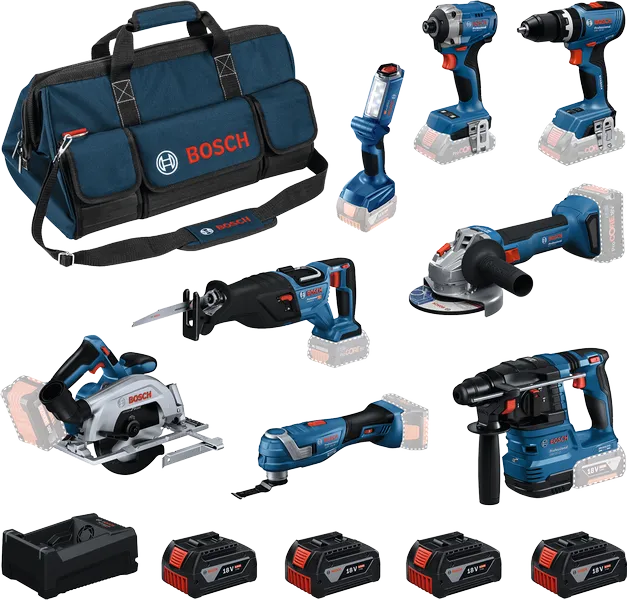 Akku-Elektrowerkzeug-Set von Bosch .