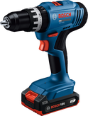 Bosch GSB 18V-25 Akku-Bohrschrauber mit 2,0-Ah-Akku.