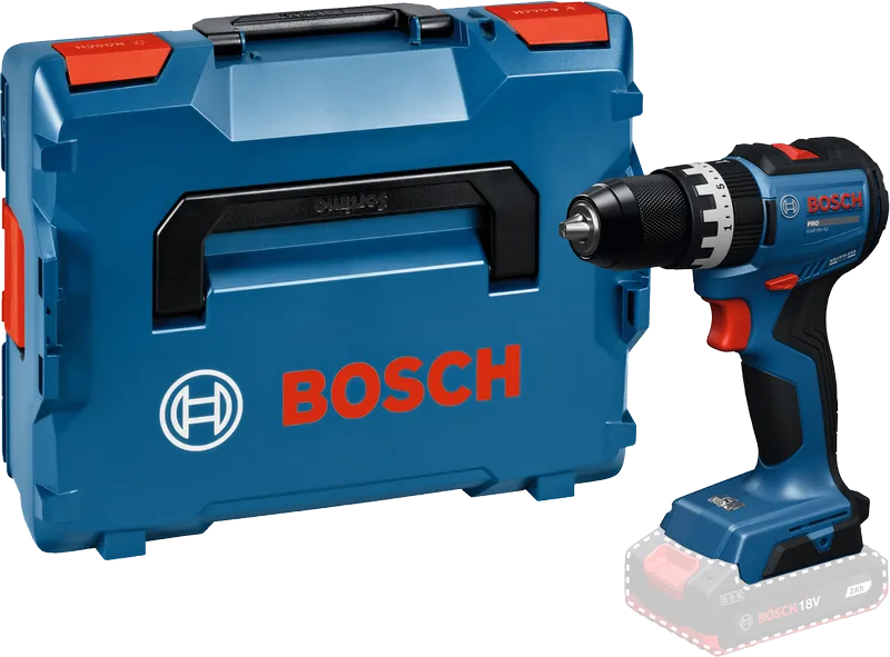 Bosch GSB 18V-52 Akku-Bohrschrauber mit Tragekoffer.