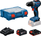 Bosch GSR18V-52 Akku-Bohrschrauber-Set mit L-Boxx-Koffer.