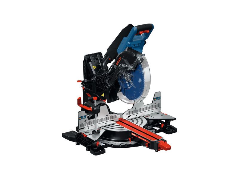 Bosch EXCM341-305GD Gehrungssäge mit doppelter Gehrungsfunktion.