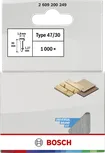 Bosch Nägel Typ 47/30, 1000er-Packung für Holzbearbeitung.