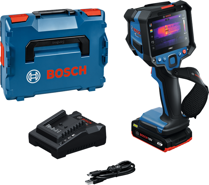 Bosch GTC18V-600 Wärmebildkamera-Kit.