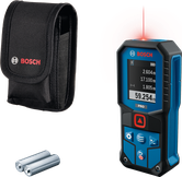Bosch GLM60-31 Laser-Entfernungsmesser mit Koffer und Batterien.
